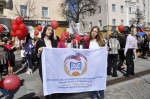 Студенты нашего института приняли участие в первомайской демонстрации, посвященной празднику Весны и Труда.