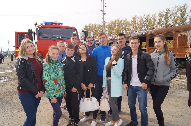 Сегодня студенты 1 и 4 курса направления подготовки «Техносферная безопасность» участвовали во всероссийской штабной тренировке.