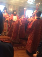 Епископ Сердобский и Спасский Митрофан совершил божественную литургию в с.Сущевка