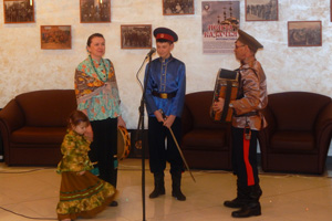 26 марта 2015 годанаши студенты-казаки вместе с помощником директора по воспитательной работе Туркиным В.