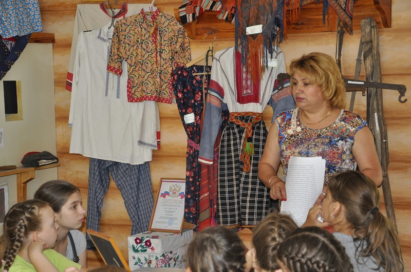 В рамках празднования «Дня славянской письменности и культуры» для детей, находящихся в пришкольном летнем лагере, на базе МБОУ СОШ №57 г.