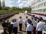 8 мая наши студенты приняли участие в акции «Бессмертный полк», которая ежегодно проводится в стенах «Кадетской школы №46 г.
