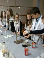 30 ноября прошло обучение школьников МБОУ СОШ №59 в рамках научно-исследовательской работы "Мониторинг пищевых продуктов".